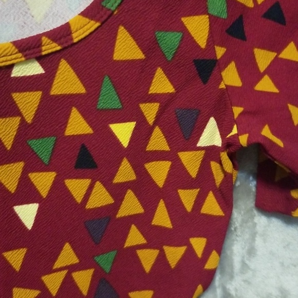 Geometric Patterned LuLaRoe Nicole - Picture 3 of 3